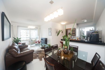 sala de apartamento à venda com 3 quartos, 88m² em Vila da Serra, Nova Lima