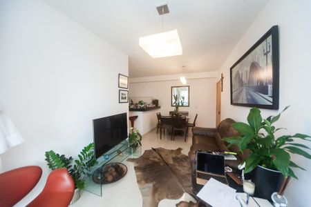 sala de apartamento à venda com 3 quartos, 88m² em Vila da Serra, Nova Lima