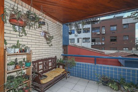 Varanda da Sala de casa de condomínio à venda com 3 quartos, 234m² em Boa Vista, Porto Alegre