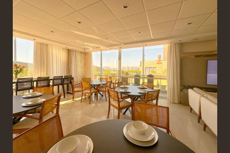 Apartamento para alugar com 90m², 2 quartos e 2 vagasÁrea comum - Salão de festas