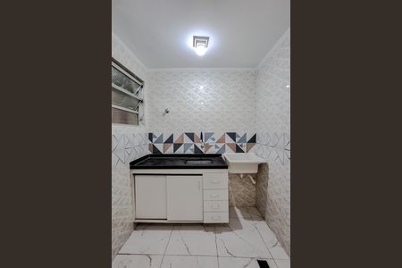 Cozinha e Área de Serviço de kitnet/studio à venda com 1 quarto, 35m² em Liberdade, São Paulo