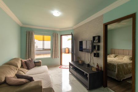 Sala de casa de condomínio à venda com 2 quartos, 54m² em Tatuquara, Curitiba