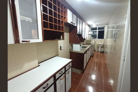 Cozinha de apartamento para alugar com 3 quartos, 87m² em Icaraí, Niterói