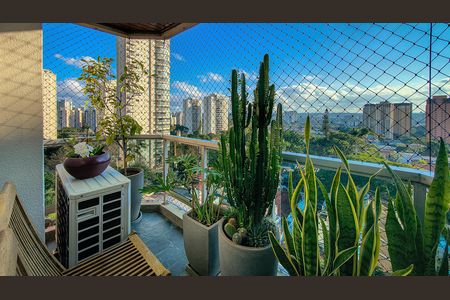Varanda da Sala de apartamento à venda com 3 quartos, 108m² em Jardim Marajoara, São Paulo
