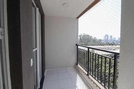 Varanda da Sala de apartamento para alugar com 2 quartos, 44m² em Jaguaré, São Paulo