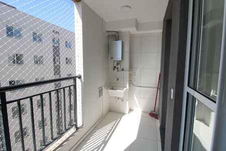 Varanda da Sala de apartamento para alugar com 2 quartos, 44m² em Jaguaré, São Paulo