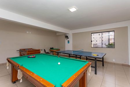 Apartamento para alugar com 50m², 2 quartos e 1 vagaÁrea comum - Salão de jogos