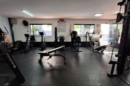 Apartamento para alugar com 48m², 2 quartos e 1 vaga Apartamento para alugar com 48m², 2 quartos e 1 vagaAcademia