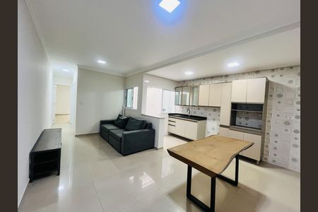 Cozinha de apartamento à venda com 2 quartos, 69m² em Jardim Bela Vista, Santo André