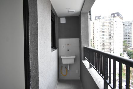 Apartamento à venda com 37m², 2 quartos e sem vagaSacada