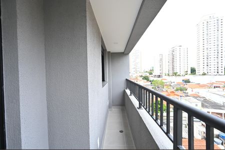 Apartamento à venda com 37m², 2 quartos e sem vagaVaranda