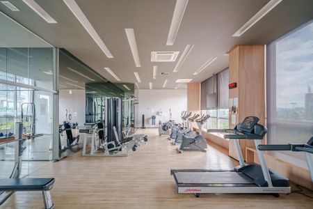 Apartamento à venda com 62m², 1 quarto e 1 vaga Apartamento à venda com 62m², 1 quarto e 1 vagaÁrea comum - Academia