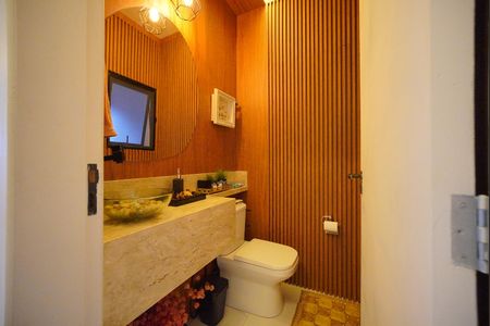 Casa de condomínio para alugar com 260m², 4 quartos e 2 vagasLavabo