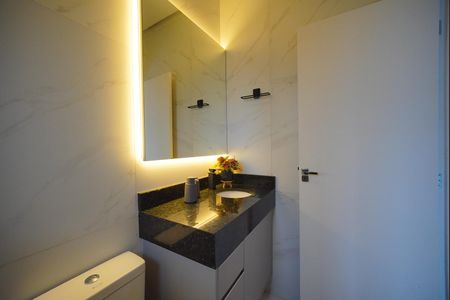 Casa de condomínio para alugar com 260m², 4 quartos e 2 vagasBanheiro da Suíte 1