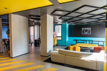 Studio para alugar com 27m², 1 quarto e sem vaga Studio para alugar com 27m², 1 quarto e sem vagaEspaço de jogos