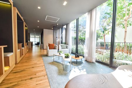 Studio para alugar com 27m², 1 quarto e sem vaga Studio para alugar com 27m², 1 quarto e sem vagaCoworking