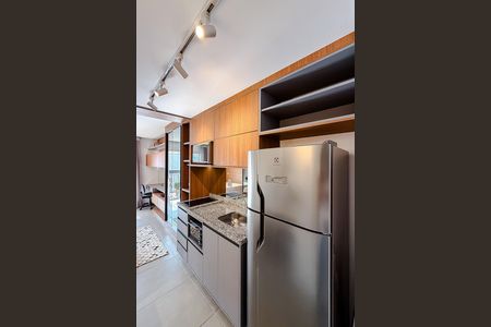 Studio para alugar com 28m², 1 quarto e sem vaga Studio para alugar com 28m², 1 quarto e sem vagaCozinha