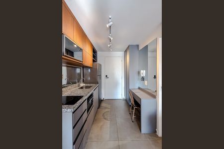 Studio para alugar com 28m², 1 quarto e sem vaga Studio para alugar com 28m², 1 quarto e sem vagaCozinha