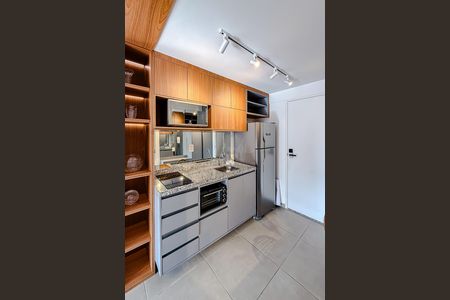 Studio para alugar com 28m², 1 quarto e sem vaga Studio para alugar com 28m², 1 quarto e sem vagaCozinha