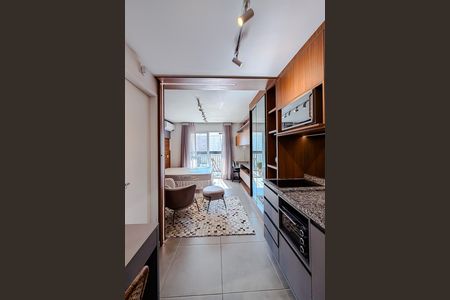 Studio para alugar com 28m², 1 quarto e sem vaga Studio para alugar com 28m², 1 quarto e sem vagaCozinha