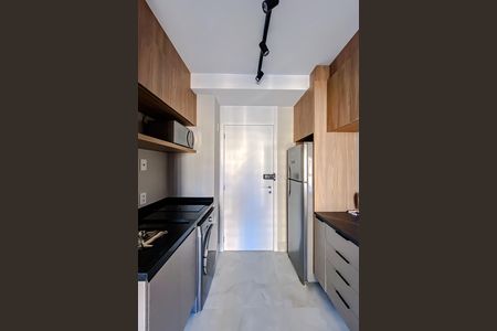 Apartamento à venda com 29m², 1 quarto e sem vaga Apartamento à venda com 29m², 1 quarto e sem vagaCozinha e Área de Serviço