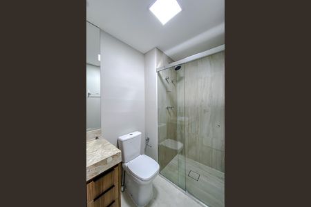 Apartamento à venda com 29m², 1 quarto e sem vaga Apartamento à venda com 29m², 1 quarto e sem vagaBanheiro da Suíte