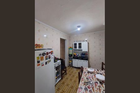 Cozinha de casa para alugar com 1 quarto, 40m² em Dos Casa, São Bernardo do Campo