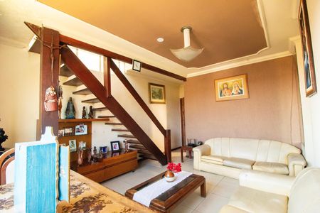 Sala de Estar  de apartamento à venda com 4 quartos, 134m² em Conjunto California, Belo Horizonte