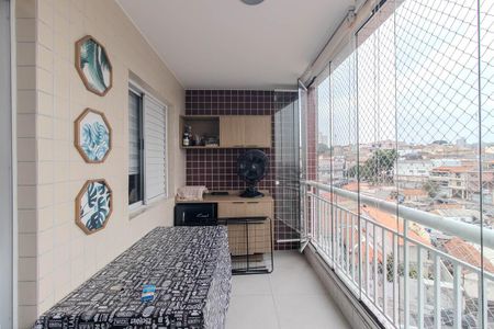 Varanda gourmet de apartamento à venda com 3 quartos, 79m² em Vila Paiva, São Paulo