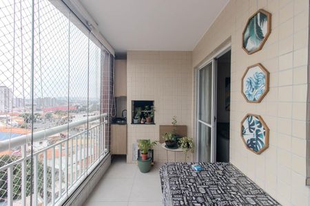 Varanda gourmet de apartamento à venda com 3 quartos, 79m² em Vila Paiva, São Paulo
