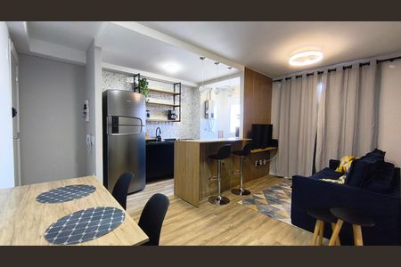 Sala de apartamento para alugar com 1 quarto, 36m² em Liberdade, São Paulo