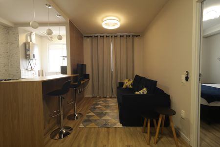 Apartamento para alugar com 36m², 1 quarto e 1 vagaSala