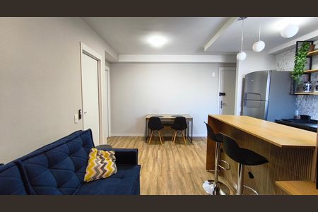 Sala de apartamento para alugar com 1 quarto, 36m² em Liberdade, São Paulo