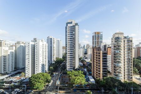 Vista de apartamento para alugar com 2 quartos, 74m² em Indianópolis, São Paulo
