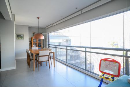 Varanda de apartamento à venda com 3 quartos, 252m² em Bosque da Saúde, São Paulo