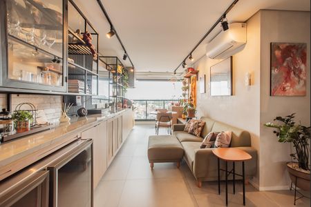 Sala de apartamento à venda com 2 quartos, 67m² em Vila da Saúde, São Paulo