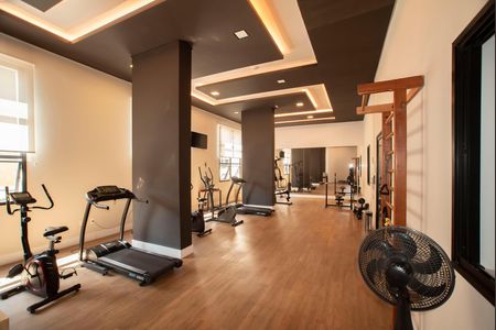 Apartamento à venda com 67m², 2 quartos e 1 vaga Apartamento à venda com 67m², 2 quartos e 1 vagaÁrea comum - Academia