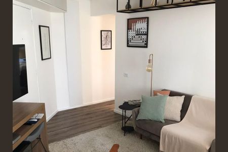 Sala de apartamento à venda com 1 quarto, 45m² em Paraíso, São Paulo