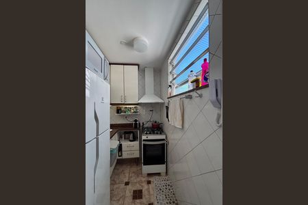 Cozinha de apartamento à venda com 1 quarto, 45m² em Copacabana, Rio de Janeiro
