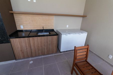 Apartamento para alugar com 25m², 1 quarto e sem vaga Apartamento para alugar com 25m², 1 quarto e sem vagaÁrea comum - Churrasqueira