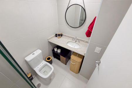 Studio para alugar com 23m², 1 quarto e sem vaga Studio para alugar com 23m², 1 quarto e sem vagaBanheiro