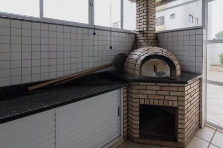 Área comum - Churrasqueira de apartamento à venda com 3 quartos, 150m² em Vila Mussoline, São Bernardo do Campo