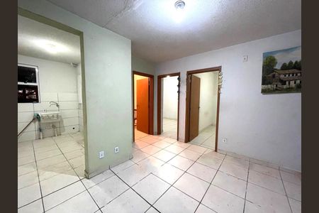 Sala de apartamento para alugar com 2 quartos, 50m² em Canudos, Novo Hamburgo