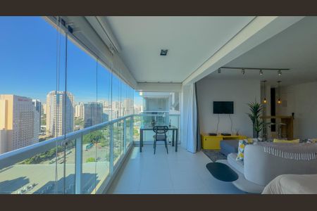 Sacada de apartamento para alugar com 1 quarto, 49m² em Vila Gertrudes, São Paulo