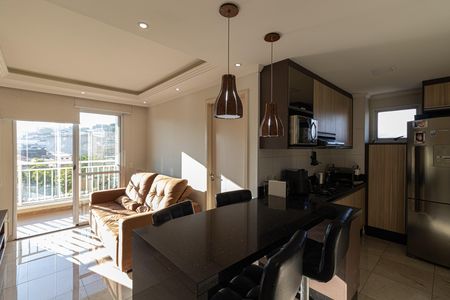 Sala/Cozinha/Área de Serviço  de apartamento à venda com 2 quartos, 52m² em Jardim Santa Teresinha, São Paulo