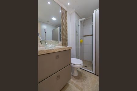 Banheiro de apartamento à venda com 2 quartos, 52m² em Jardim Santa Teresinha, São Paulo