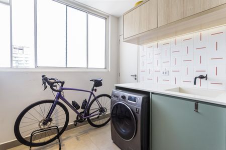 Área de Serviço de apartamento para alugar com 1 quarto, 85m² em Vila Nova Conceição, São Paulo