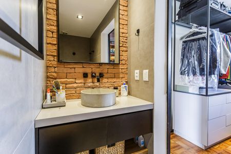 Apartamento para alugar com 85m², 1 quarto e 1 vaga Apartamento para alugar com 85m², 1 quarto e 1 vagaBanheiro da Suíte