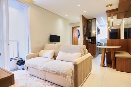 Sala de apartamento à venda com 2 quartos, 48m² em Palmares, Belo Horizonte