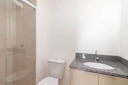 Apartamento para alugar com 31m², 1 quarto e sem vagaBanheiro da Suíte